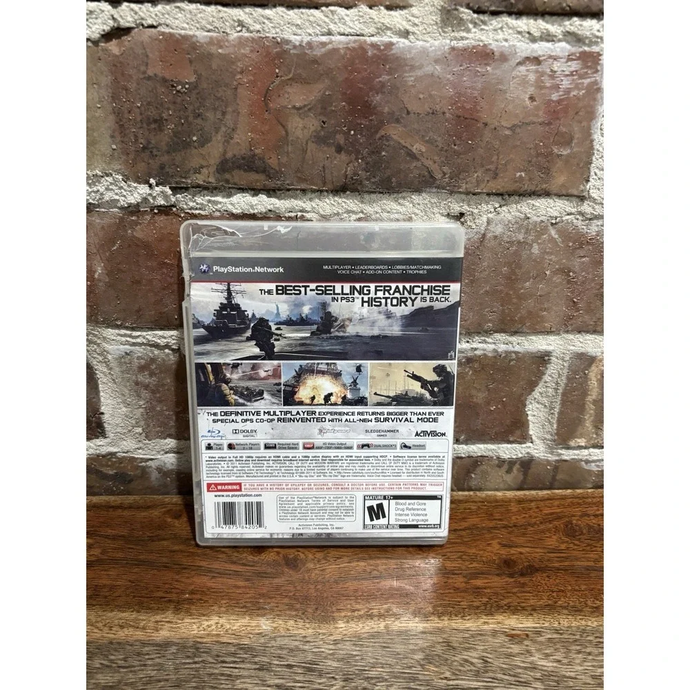 Call of Duty: Modern Warfare 3 (Sony PlayStation 3,‎ 2011) PS3 Video Game
